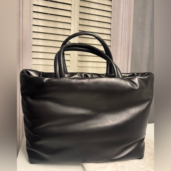 Saint Laurent Black Quilted Leather Tote Bag - Picture 4 of 10